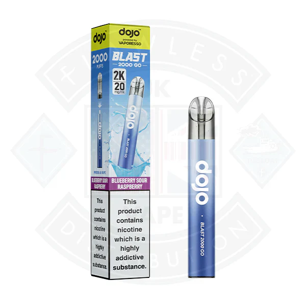 Vaporesso Dojo Blast 2000 GO Transparent Prefilled Vape Kit - Image 7