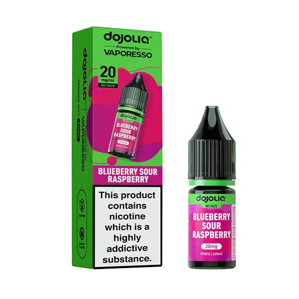 Vaporesso DojoLIQ Nic Salt 10ml Blueberry Sour Raspberry - Image 2