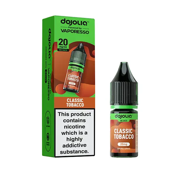 Vaporesso DojoLIQ Nic Salt 10ml Classic Tobacco - Image 2
