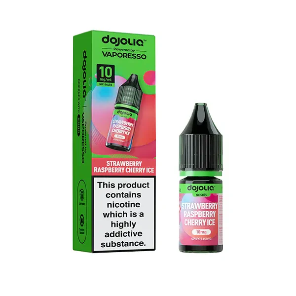 Vaporesso DojoLIQ Nic Salt 10ml Strawberry Raspberry Cherry Ice