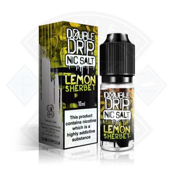 Vapouriz Double Drip Nic Salt Lemon Sherbet 10ml E-liquid