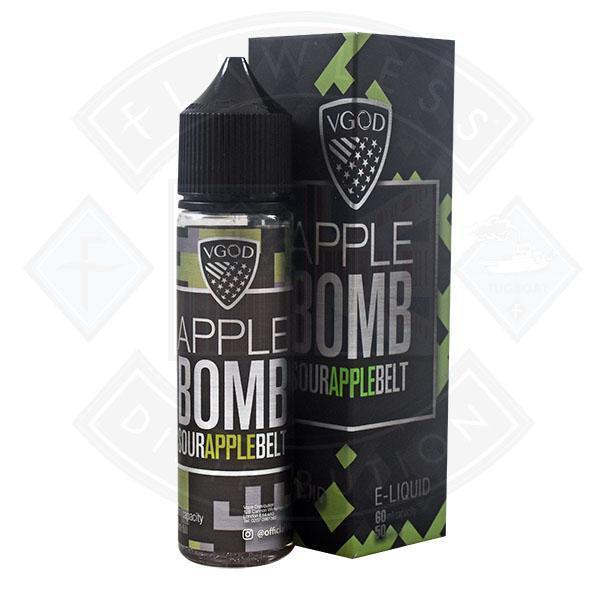 VGOD Bomb - Sour Apple Belt 0mg 50ml Shortfill