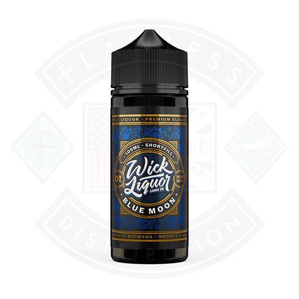 Wick Liquor Blue Moon 100ml 0mg Shortfill E-liquid