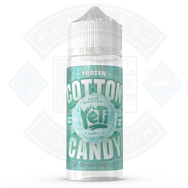 Yeti Cotton Candy Frozen Tropical 0mg 100ml Shortfill