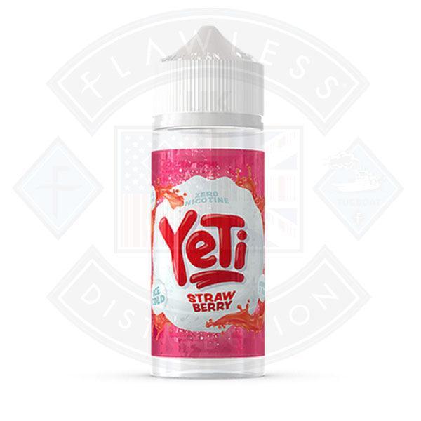 Yeti Ice Cold Strawberry 0mg 100ml Shortfill E-Liquid