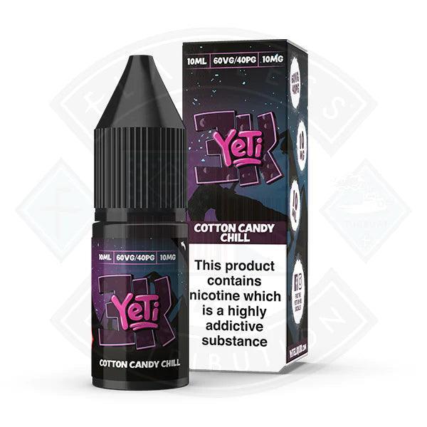 Yeti 3k Bar Salt Cotton Candy Chill 10ml E Liquid