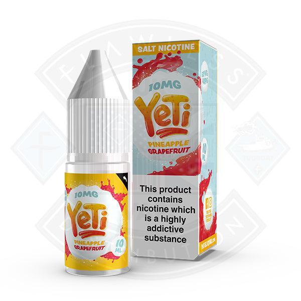Yeti Salt - Pineapple Grapefruit 10ml E Liquid