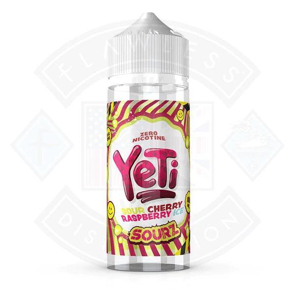 Yeti Sourz Cherry Raspberry Ice 0mg 100ml Shortfill E-Liquid