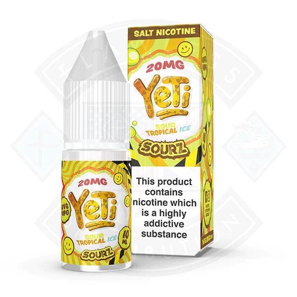Yeti Sourz Tropical Ice 10ml E-Liquid - Image 2