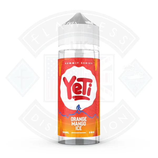 Yeti Summit Series - Orange Mango Ice 0mg 100ml Shortfill
