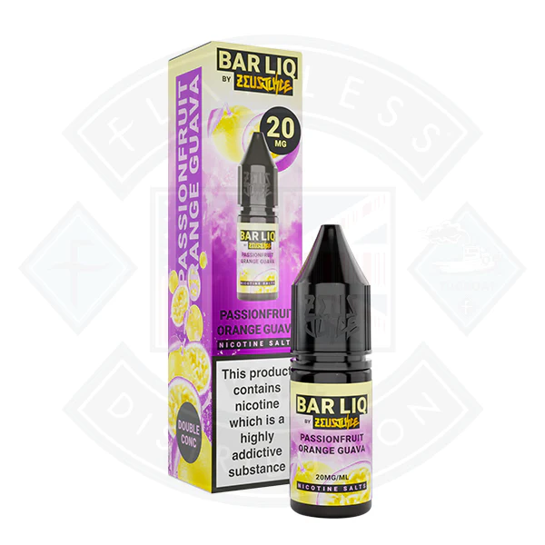 Zeus Juice Barliq Salt Passionfruit Orange Guava 10ml - Image 3
