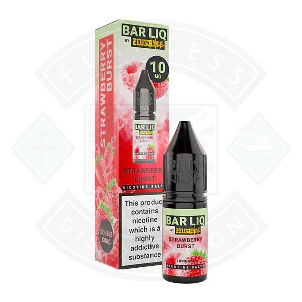 Zeus Juice Barliq Salt Strawberry Burst 10ml - Image 2