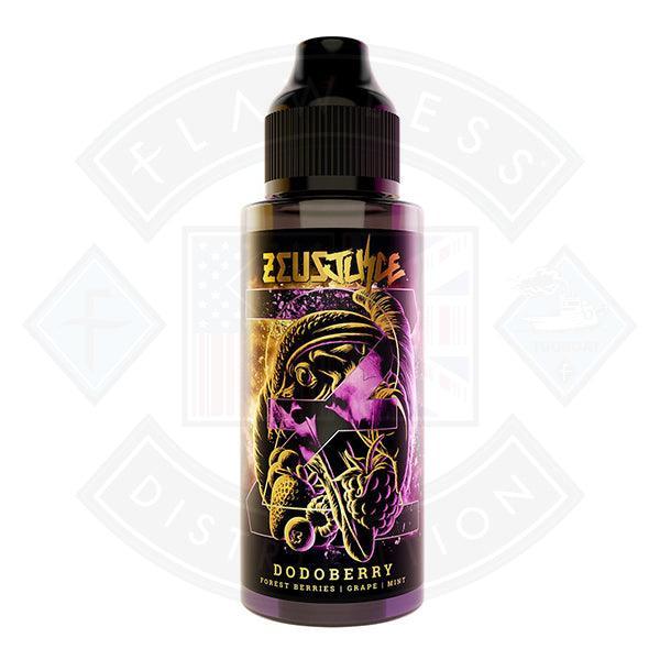 Zeus Juice Dodoberry 100ml 0mg shortfill e-liquid