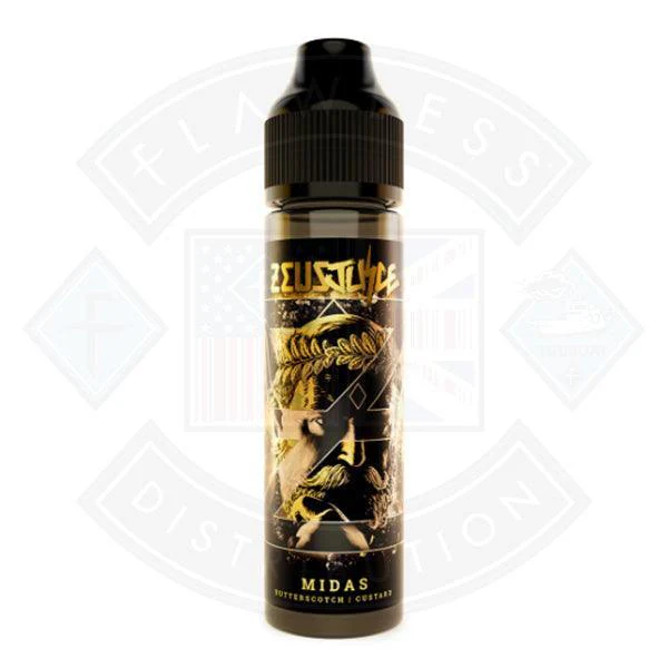 Zeus Juice Midas 50ml 0mg shortfill e-liquid