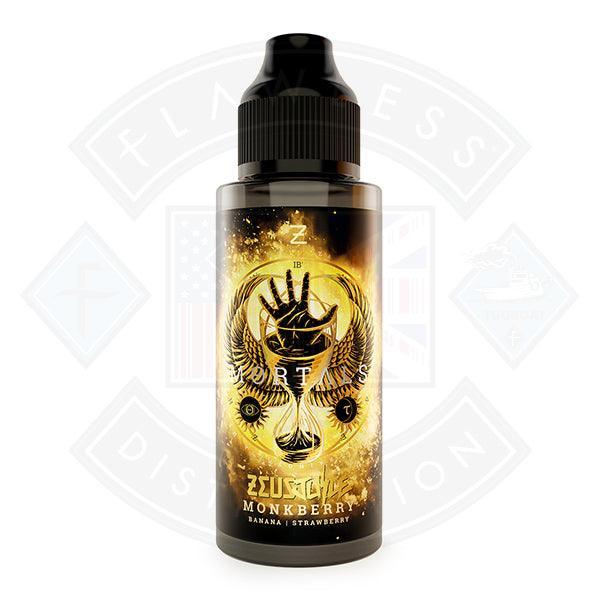 Zeus Juice Mortals - Monkberry 0mg 100ml Shortfill