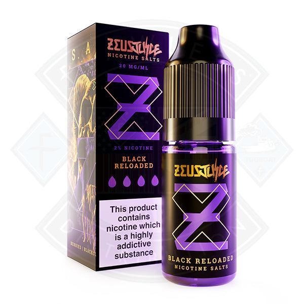 Zeus Juice - Nic Salt Black Reloaded 10ml 20mg E Liquid