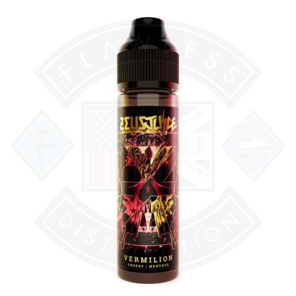 Zeus Juice Vermillion 50ml 0mg shortfill e-liquid